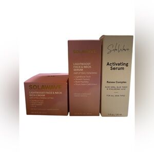 NWT!  Solawave Lot of 3 Skincare Products
